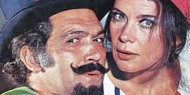 Ο Κώστας Καζάκος και η Τζένη Καρέζη στο θεατρικό του Ι. Καμπανέλλη του 1973