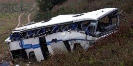 Παλαιότερο ατύχημα λεωφορείου ΚΤΕΛ -φωτ.αρχείου [EUROKINISSI // ΣΥΝΕΡΓΑΤΗΣ] (Πηγή φωτογραφίας: tovima.gr)