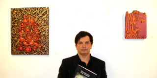 Ο διακεκριμένος ζωγράφος, λογοτέχνης, περφόρμερ και θεωρητικος της τέχνης κ.Κώστας Ευαγγελάτος