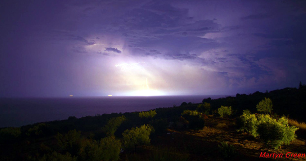 Storm in Cephalonia