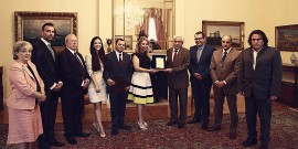 Η Κεφαλληνιακή Αδελφότητα επισκέφθηκε τον Πρόεδρο της Δημοκρατίας