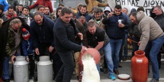 Protest of Farmers in Greece